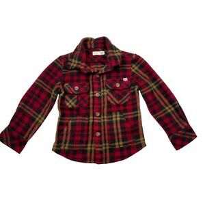 Appaman Fleece Plaid Top